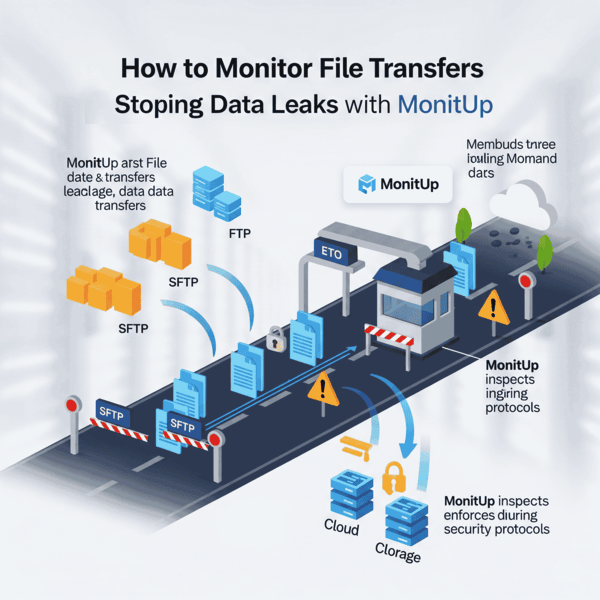 Monitor File Transfers and Stop Data Leaks with MonitUp