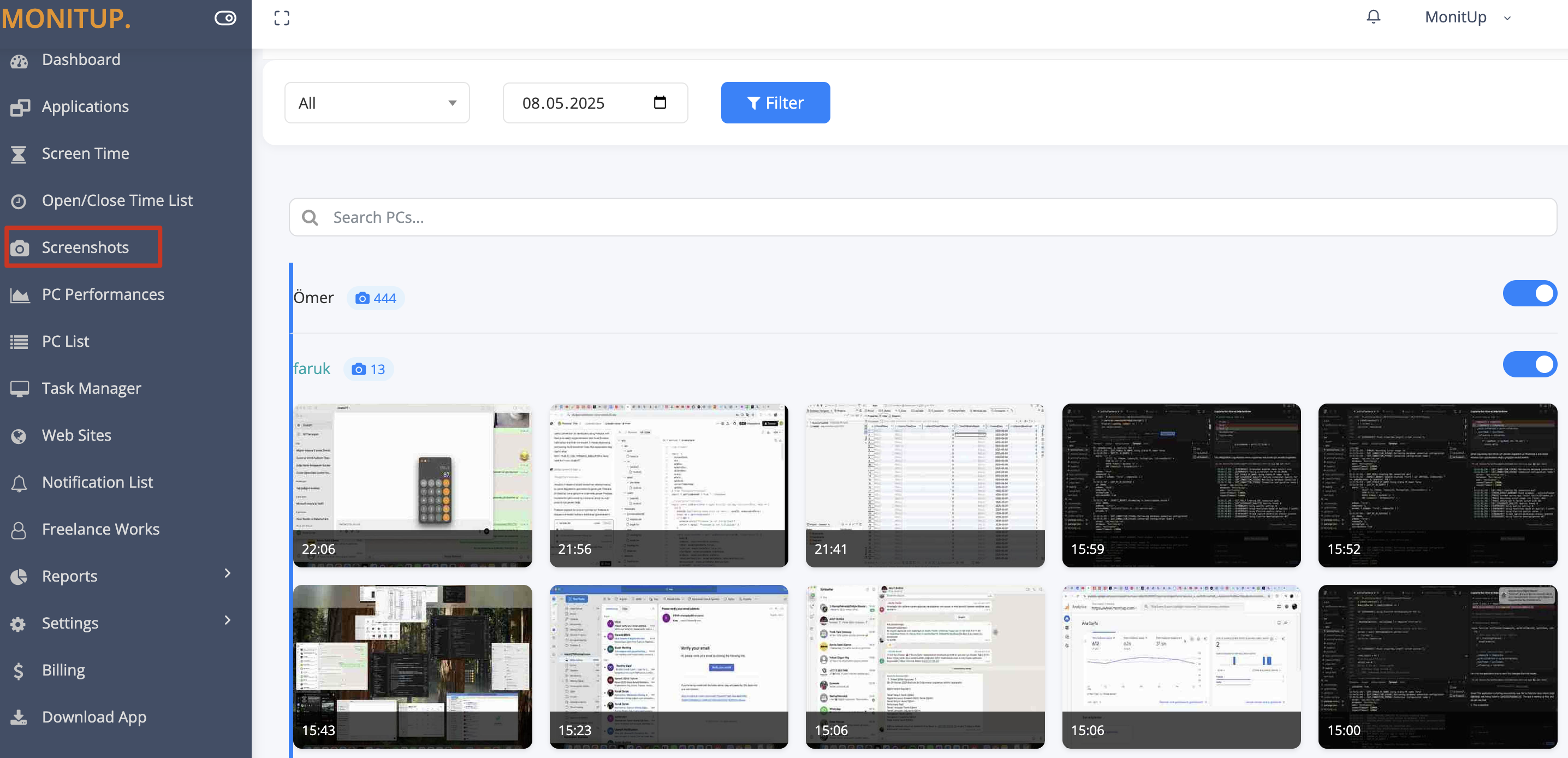 Screenshots